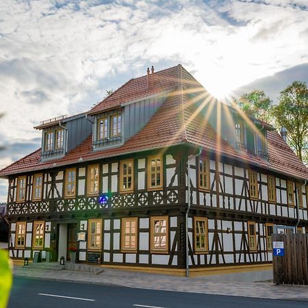 Schleusingen Teutsche Schule酒店 外观 照片